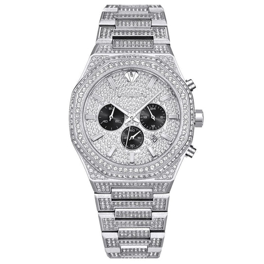 שעון Pierre Richardson Full Diamonds משובץ לגבר Pr5891