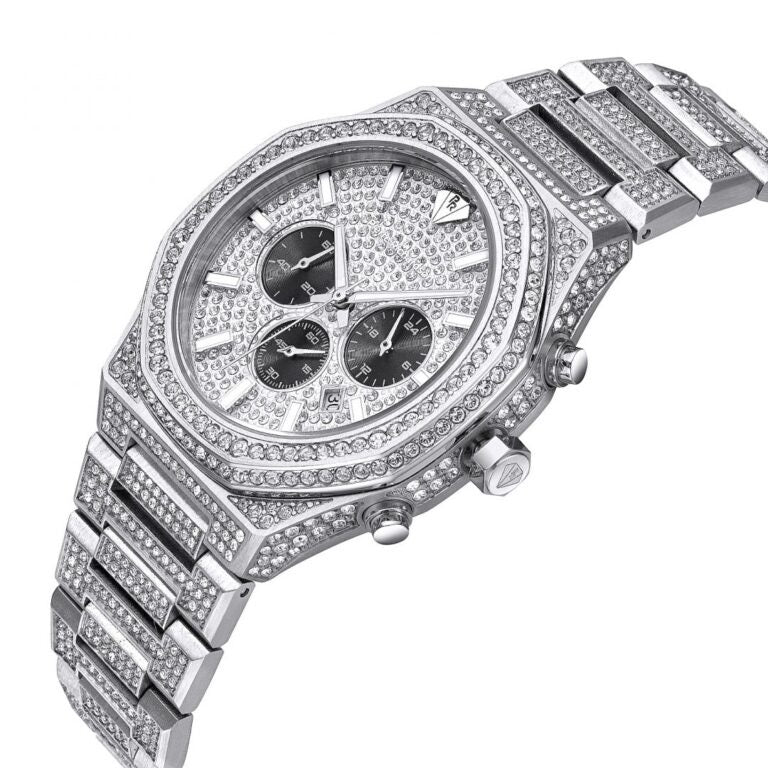 שעון Pierre Richardson Full Diamonds משובץ לגבר Pr5891