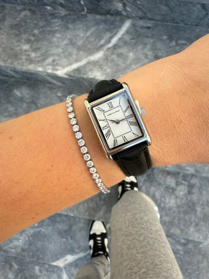 שעון Roberto Marino מלבני לנשים RM1711