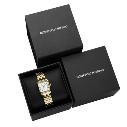 שעון Roberto Marino מלבני לנשים RM1395