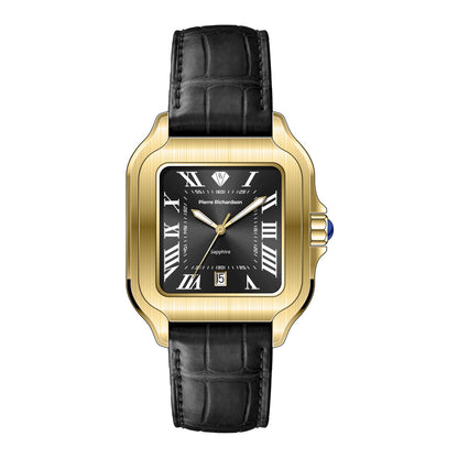 שעון מלבני Pierre Richardson לגבר Pr8512