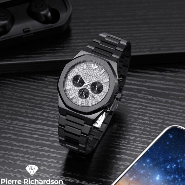 שעון Pierre Richardson לגבר Pr5824 דגם ״PANDA”