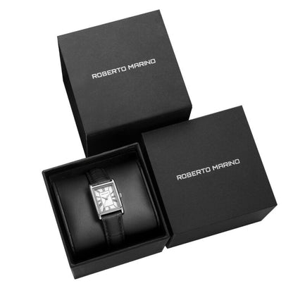 סט שעונים מלבני זוגי Roberto Marino RM2711 + RM1711
