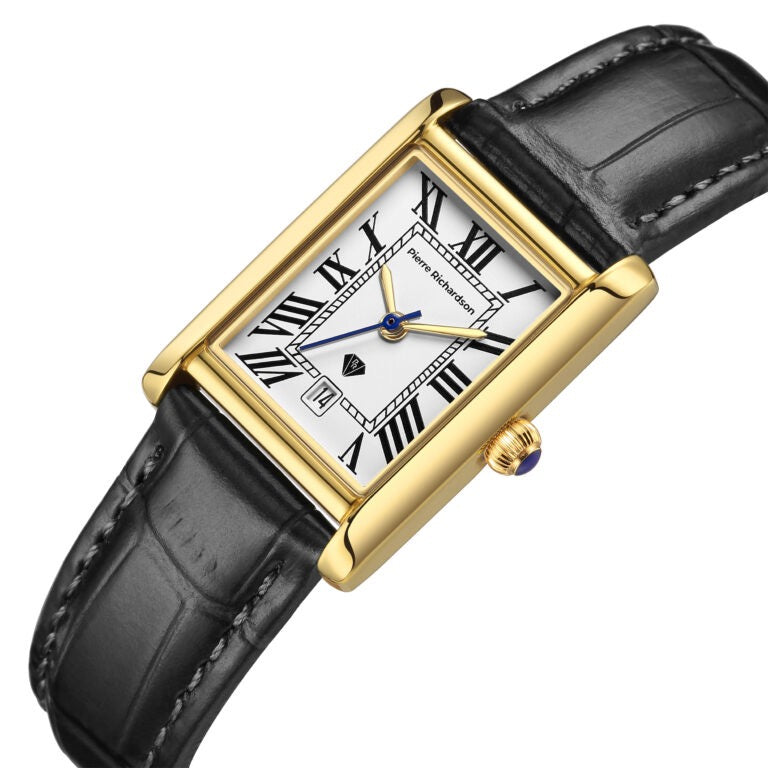 שעון מלבני Pierre Richardson לנשים Pr1092